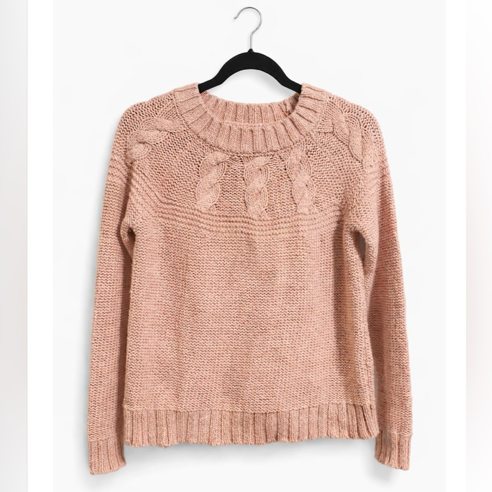 Aerie Soft Pink Knit Sweater